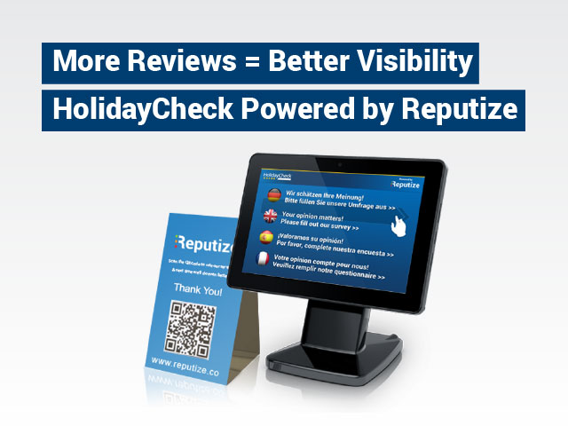 More Reviews = Better Visibility on HolidayCheck