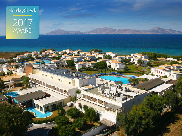 5-Star Neptune Hotel Ranks 1st in Kos Island and Wins HolidayCheck Award 2017